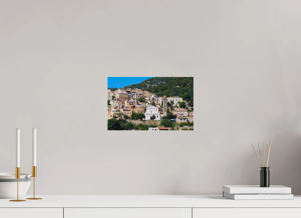 Lumio, perle ensoleillée de Balagne – Photo d’art (papier, plexiglas) Réf.6 corsevision