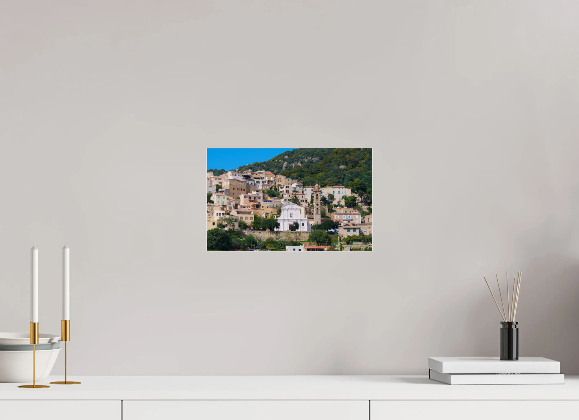 Lumio, perle ensoleillée de Balagne – Photo d’art (papier, plexiglas) Réf.6 corsevision