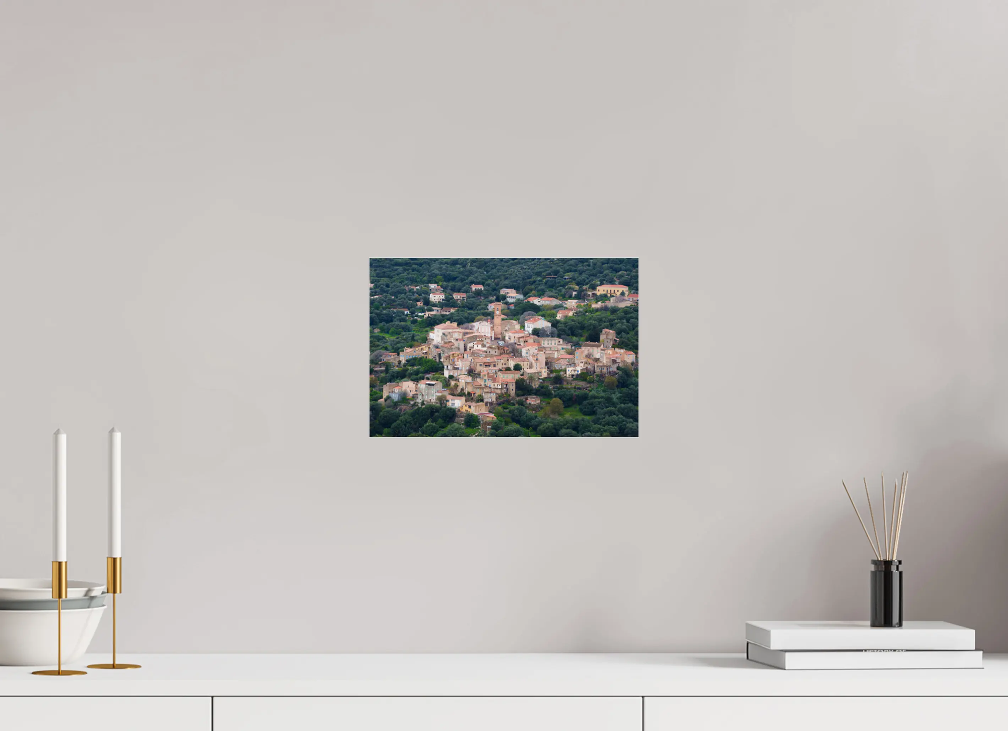 Aregno, village de charme en Balagne – Photo d’art corse pour déco murale ou collection Réf.5 corsevision