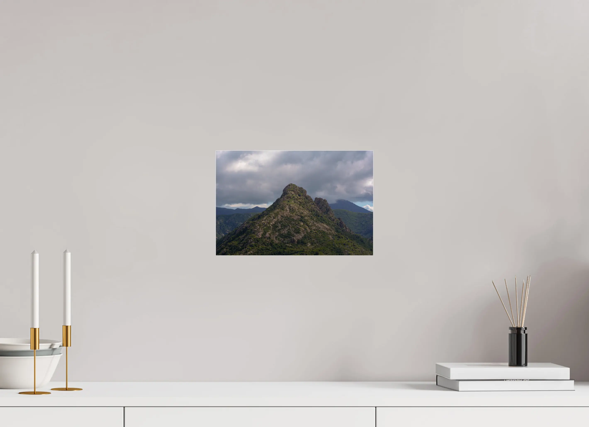 Montagne près de Tolla – Photo d’art en Corse (papier, plexi) Ref.84 corsevision