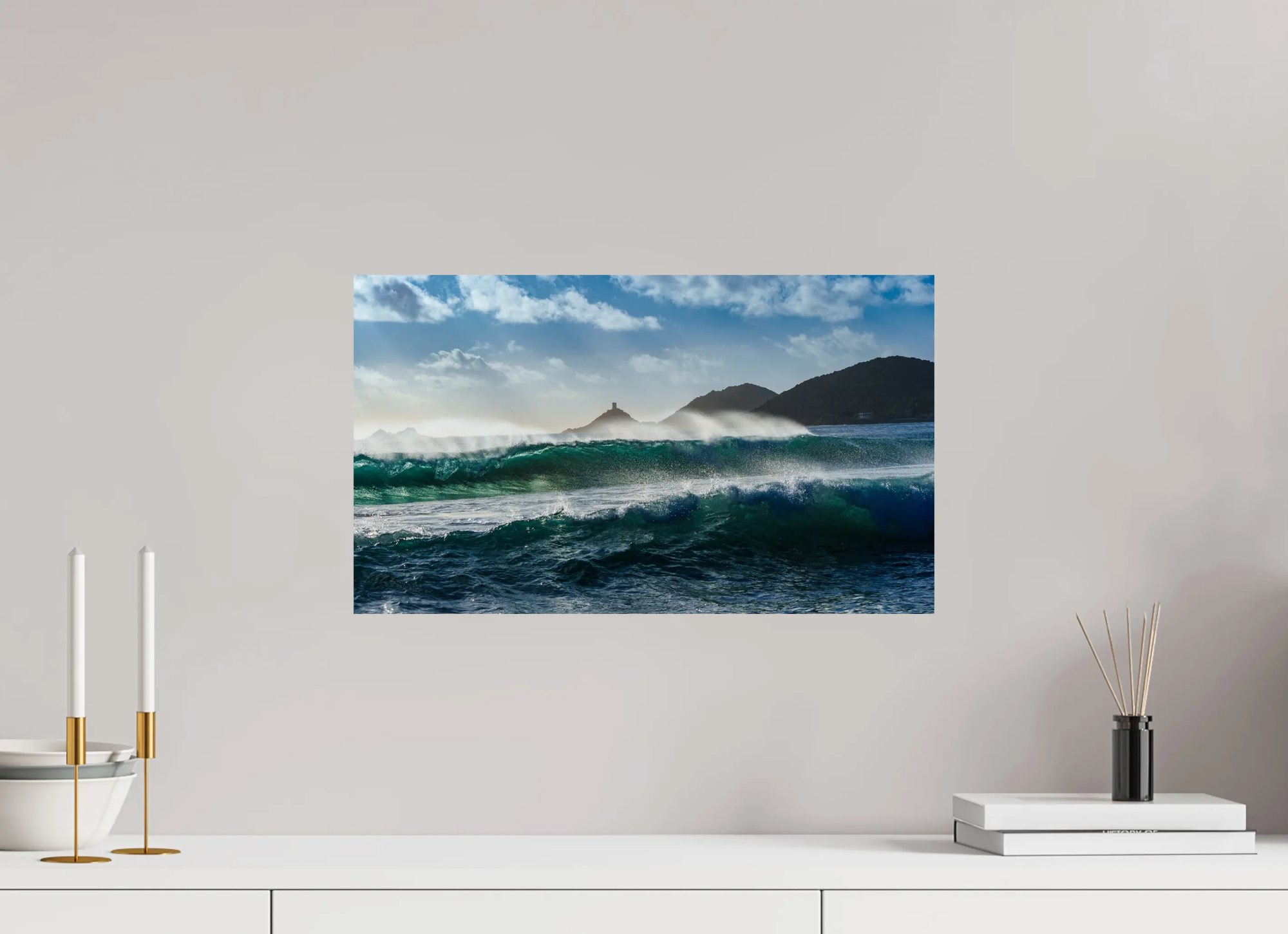 Plage de Terre Sacrée – Photo d’art en Corse (papier, plexi) Ref.68 corsevision