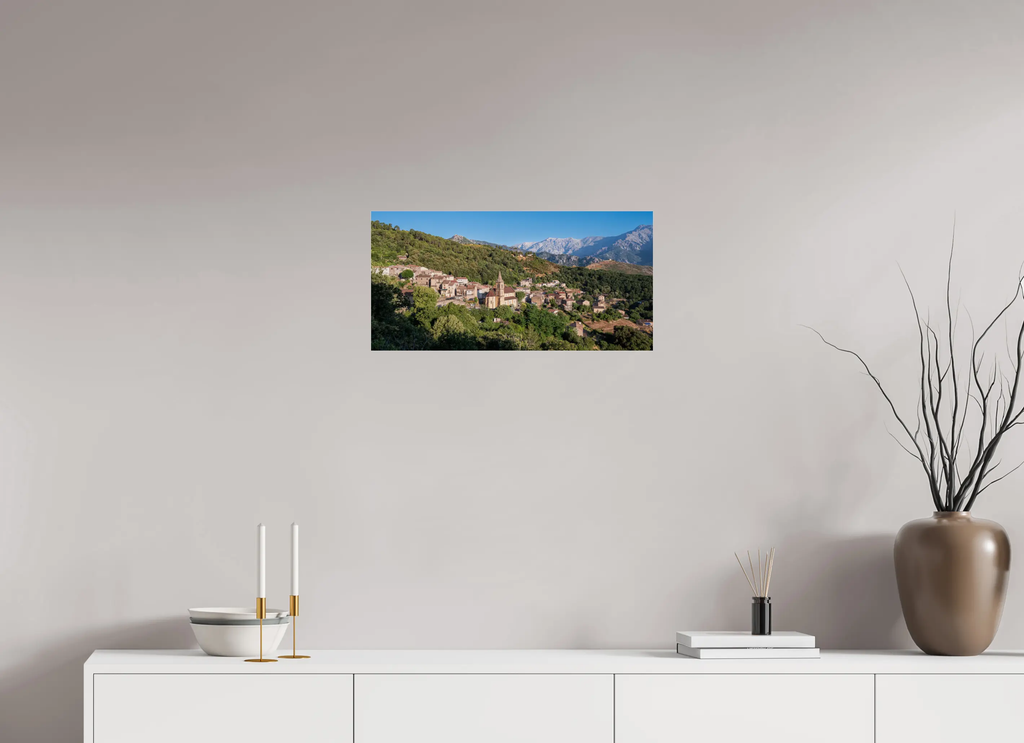 Vivario, village corse – Photo d’art (papier, plexi) Ref.43 corsevision