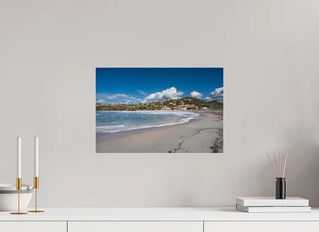 Photo d’art de la plage du Ruppione – Corse-du-Sud – Tirages papier & plexiglas Ref.88 corsevision