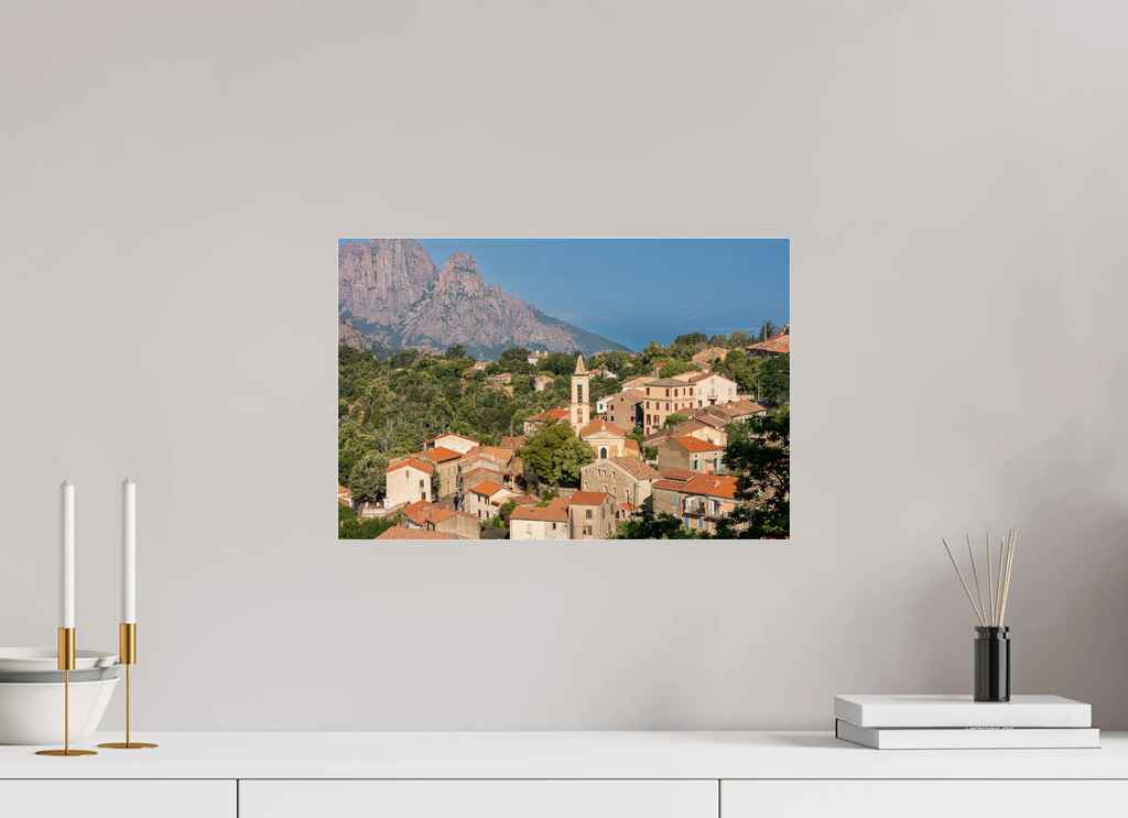 Evisa, joyau entre mer et montagne – Photo d’art (papier ou plexiglas) Ref.26 corsevision