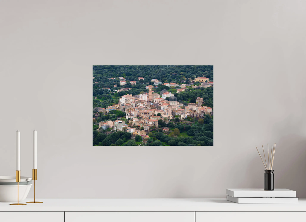 Aregno, village de charme en Balagne – Photo d’art corse pour déco murale ou collection Réf.5 corsevision
