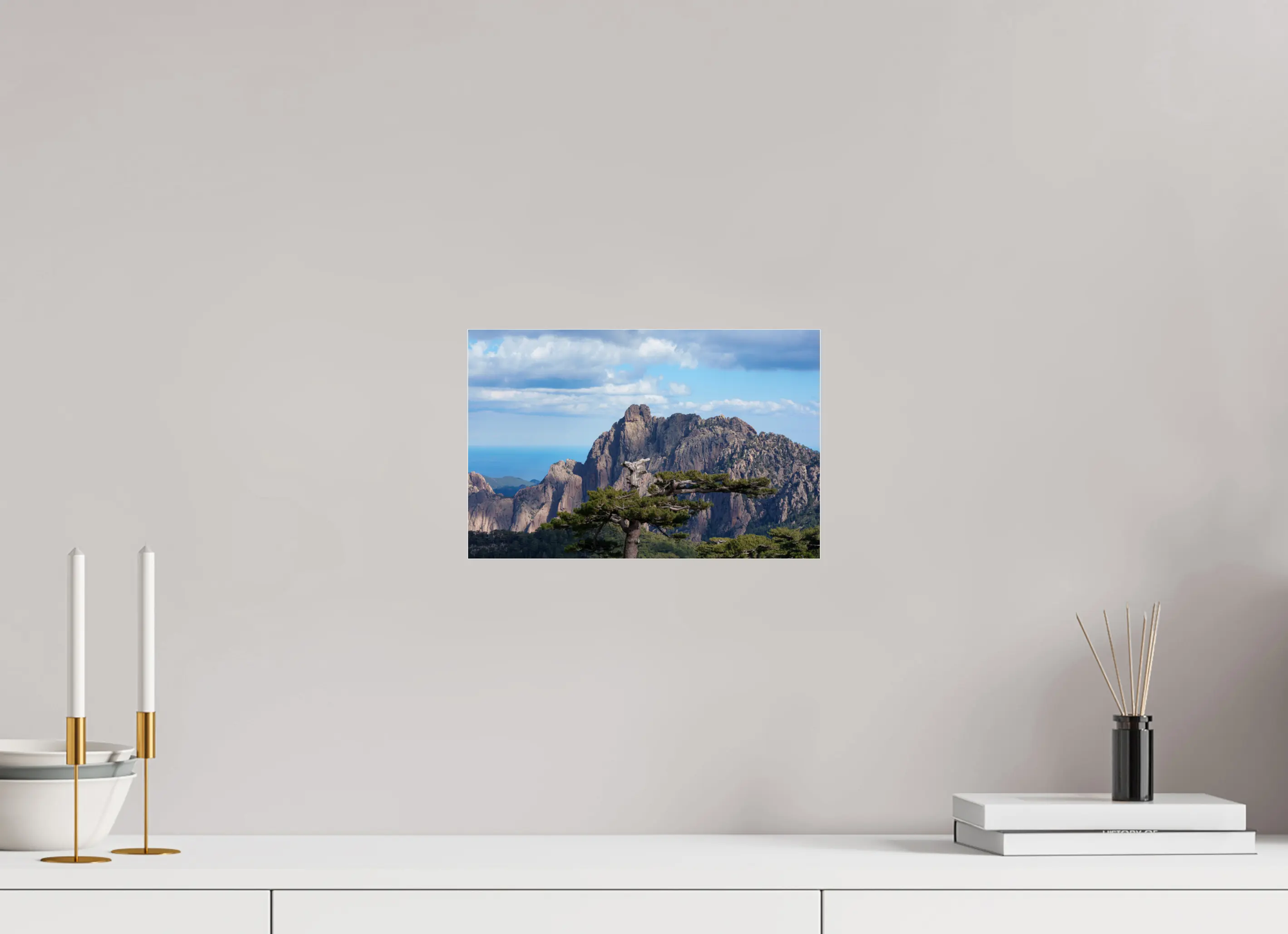 Aiguilles de Bavella en Corse – photo d’art (papier, plexi) Ref.80 corsevision