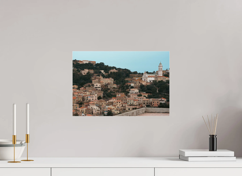 Corbara, joyau baroque de Balagne – Photo d’art en papier ou plexiglas Ref.36 corsevision