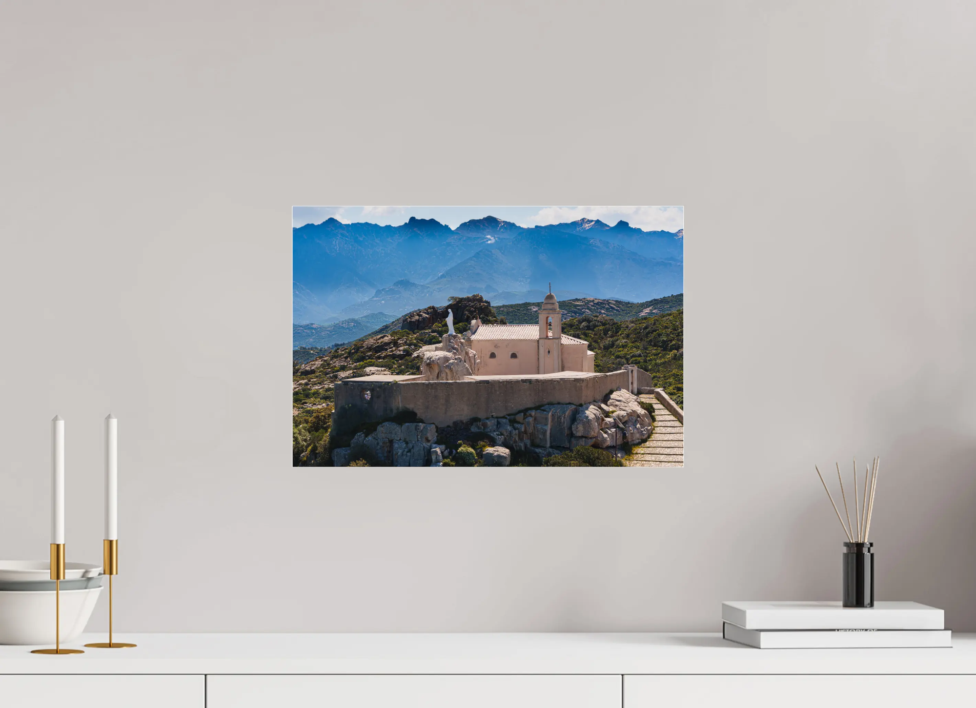 Notre-Dame de la Serra à Calvi – photo d’art corse (papier, plexi) Ref.78 corsevision