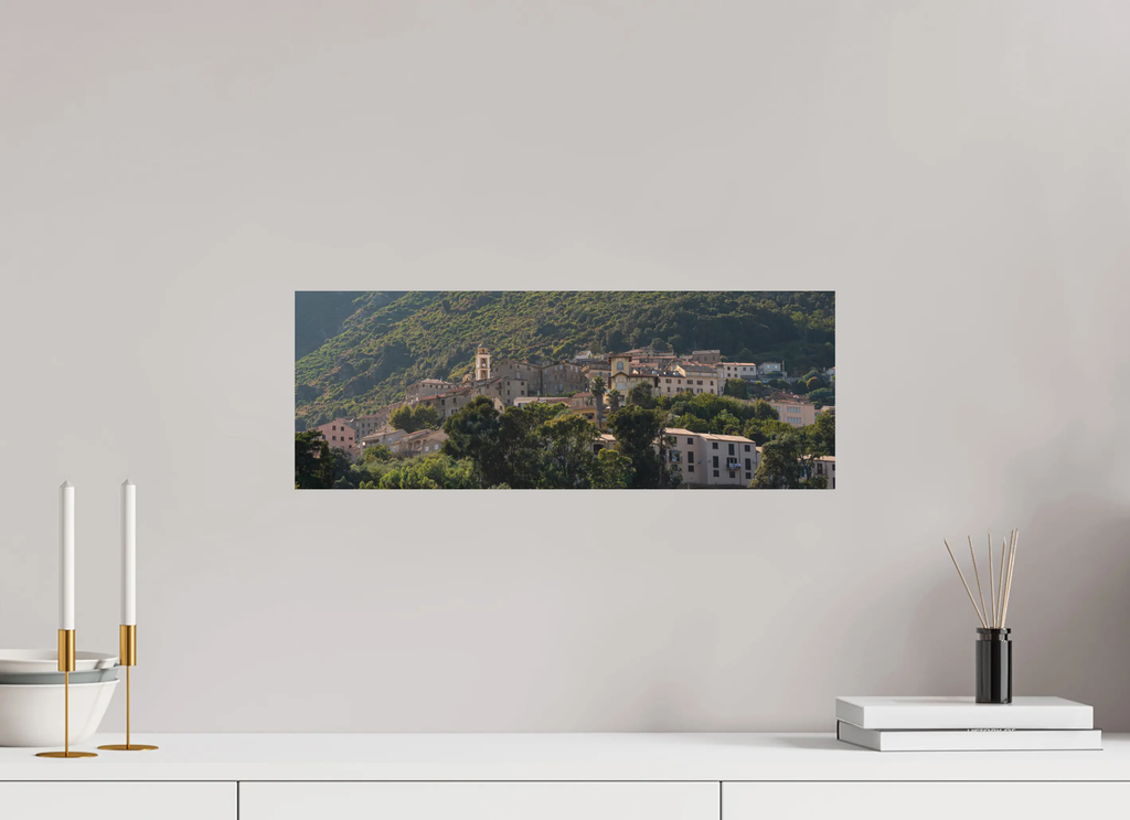 Cervione – Photo d’art du village corse (Papier, plexi) Ref.24 corsevision