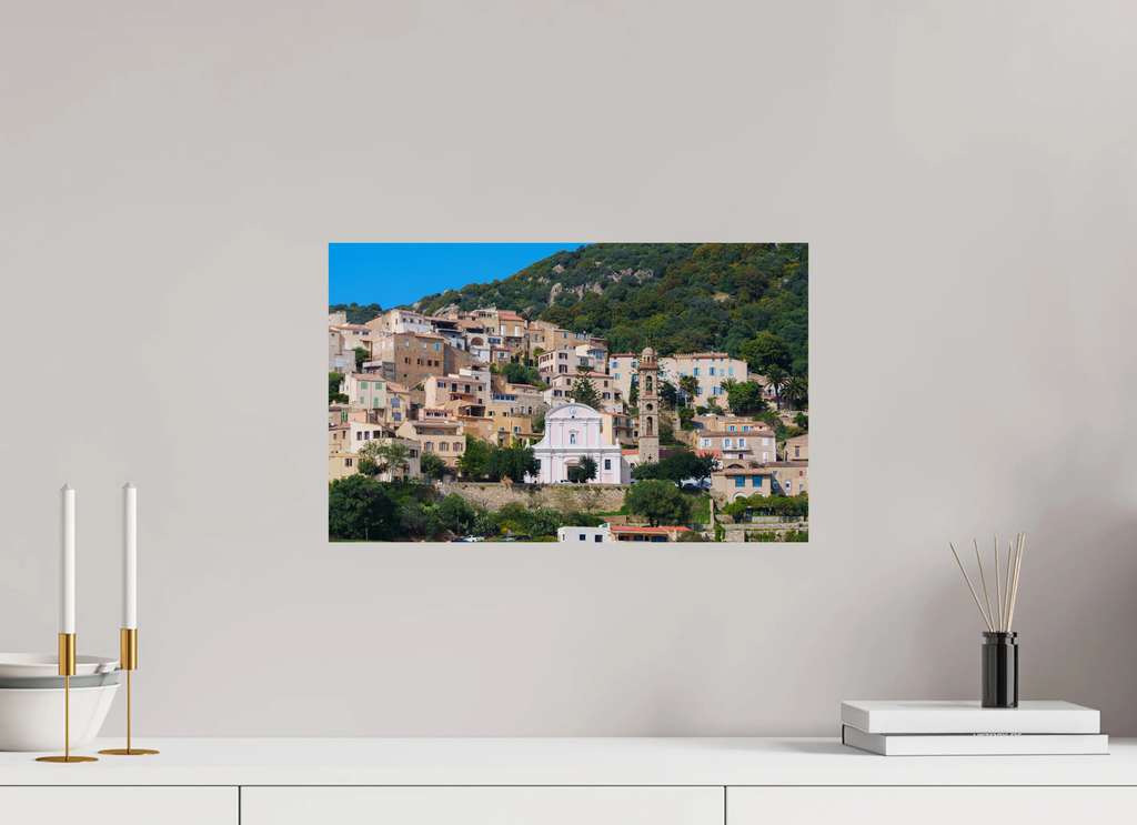 Lumio, perle ensoleillée de Balagne – Photo d’art (papier, plexiglas) Réf.6 corsevision