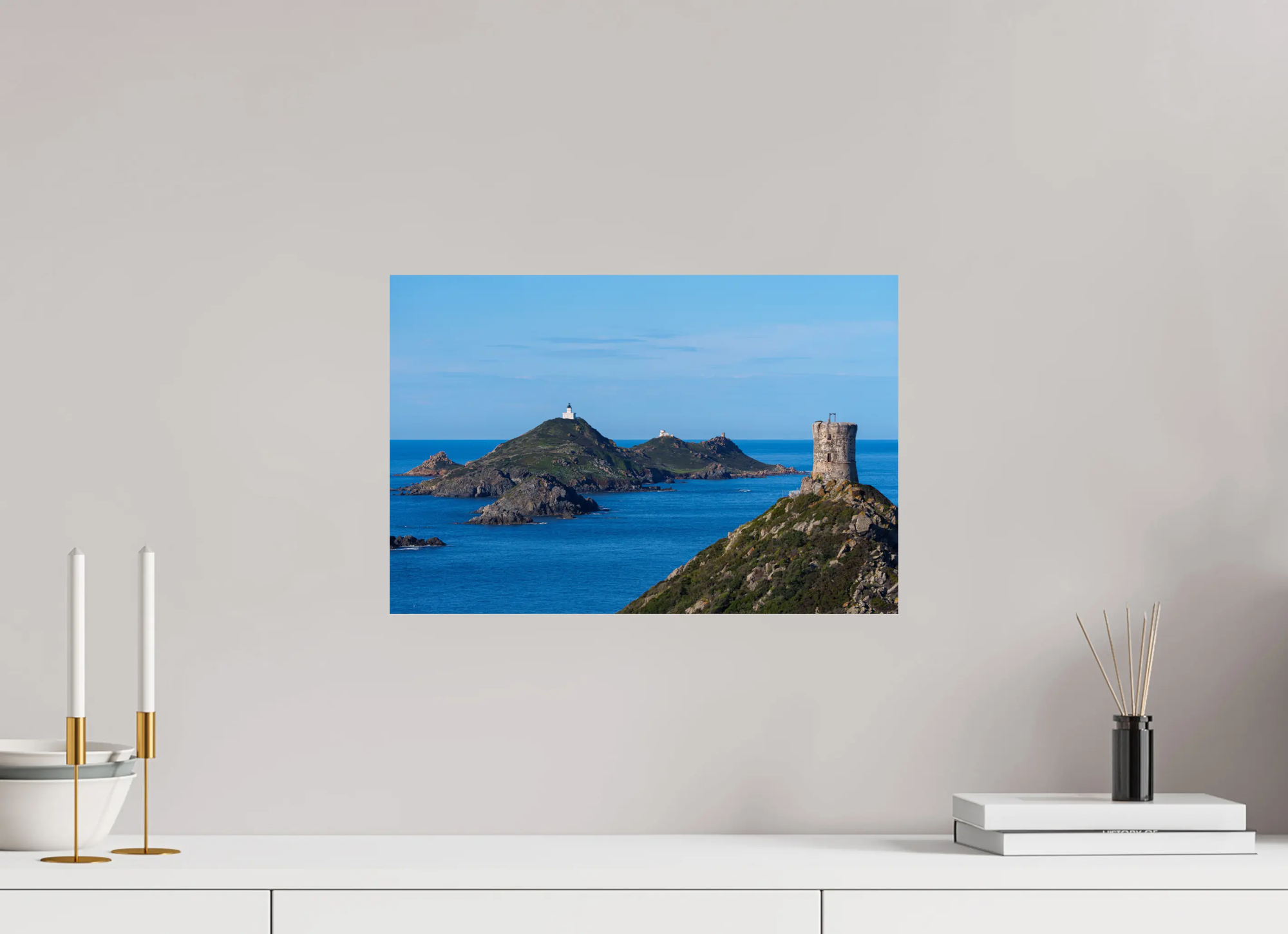 Îles Sanguinaires Corse – Photo d’art (papier, plexi) Ref.53 corsevision