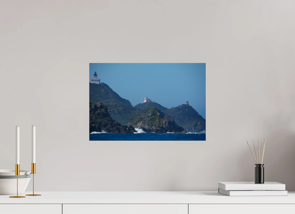 Îles Sanguinaires Corse – Vue maritime – Photo d’art (papier, plexi) Ref.59 corsevision