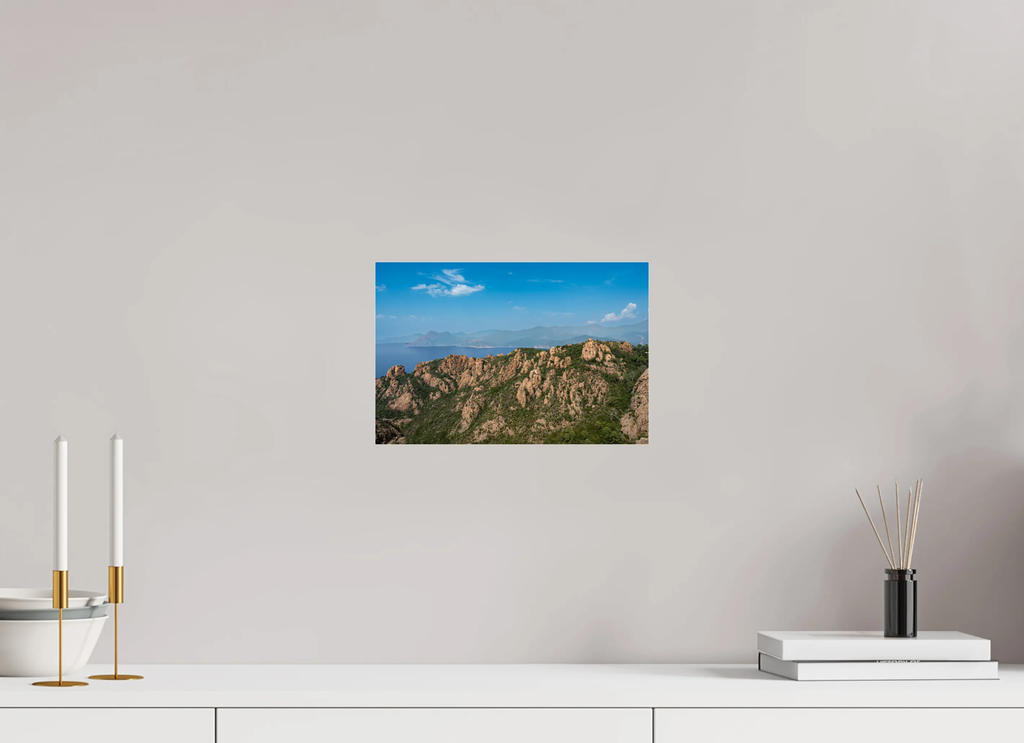 Calanques de Piana – Photo d’art en Corse (papier, plexi) Ref.56 corsevision