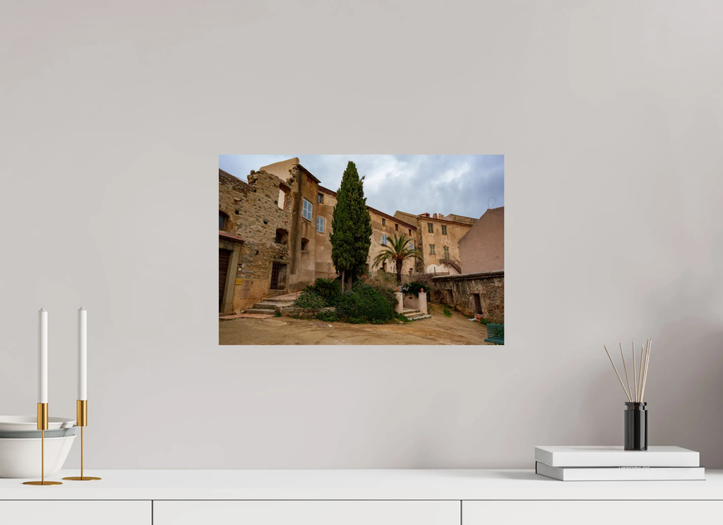 Pigna – Photo d’art du village corse (Papier, plexi) Réf.20 corsevision