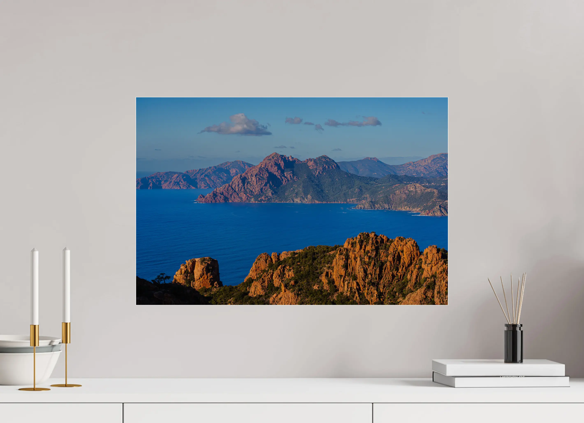 Calanques de Piana – Photo d’art paysage corse (papier, plexi) Ref.74 corsevision
