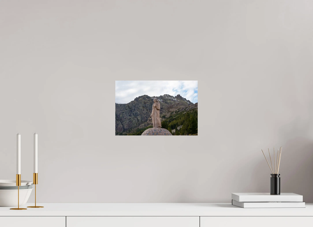 Christ Roi au Col de Vergio en Corse – photo d’art (papier, plexi) Ref.81 corsevision