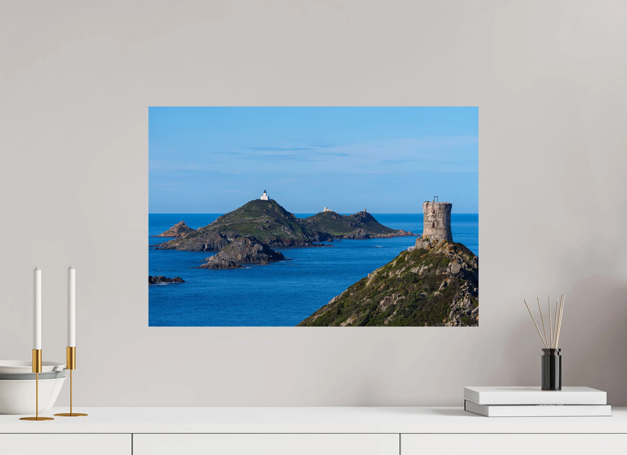 Îles Sanguinaires Corse – Photo d’art (papier, plexi) Ref.53 corsevision