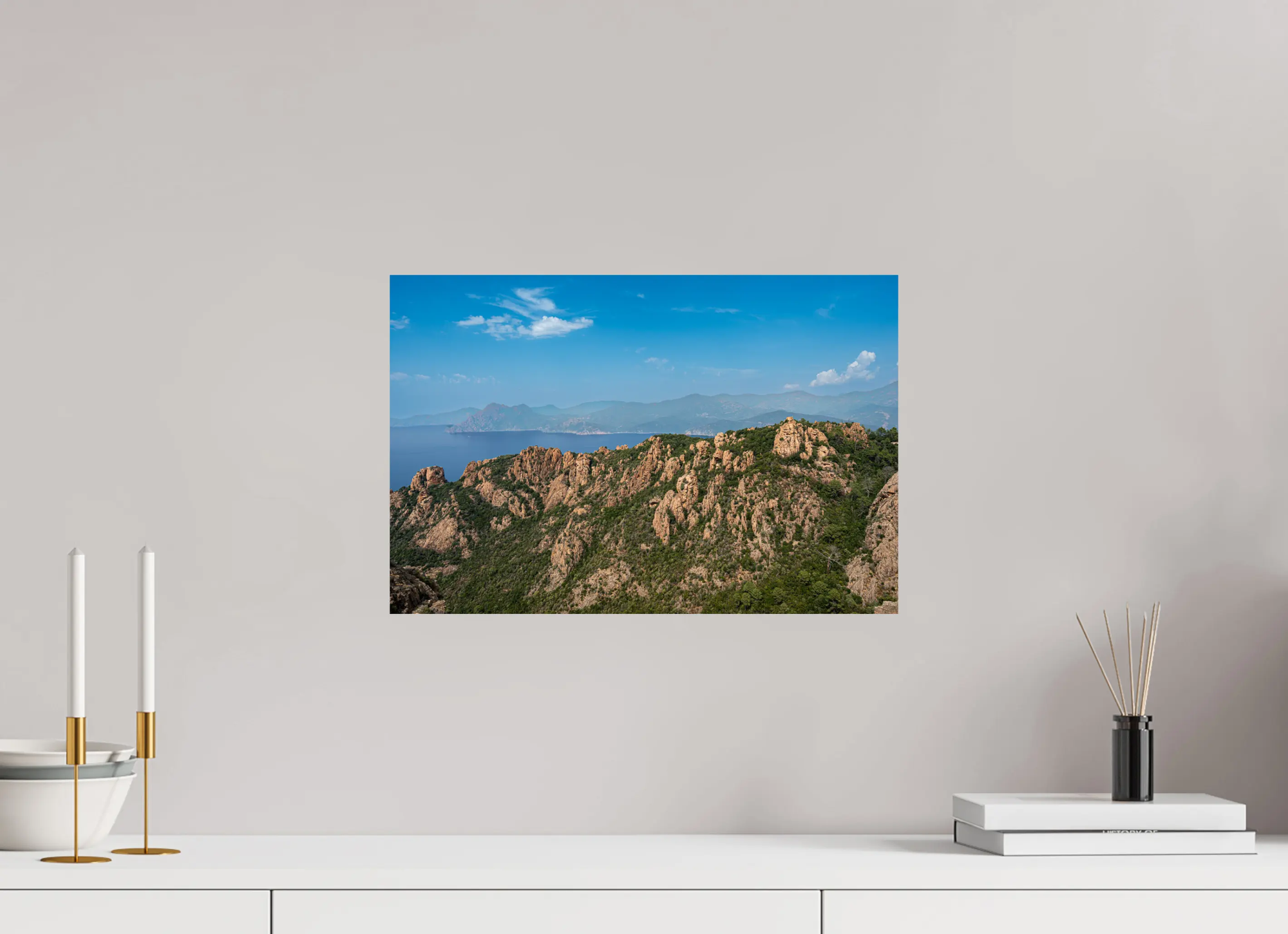 Calanques de Piana – Photo d’art en Corse (papier, plexi) Ref.56 corsevision