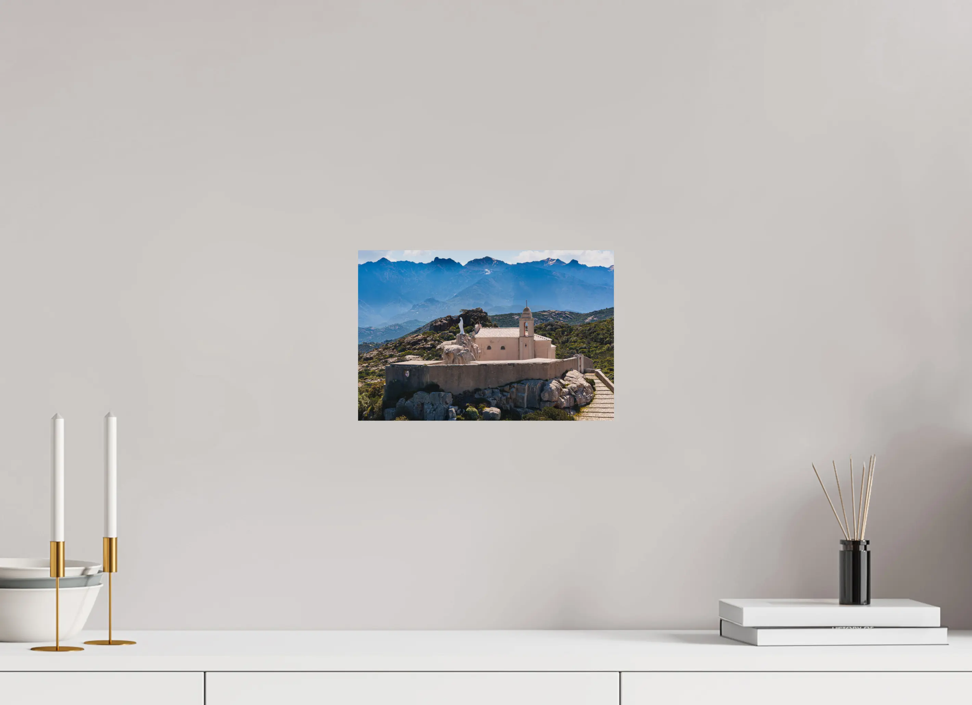Notre-Dame de la Serra à Calvi – photo d’art corse (papier, plexi) Ref.78 corsevision