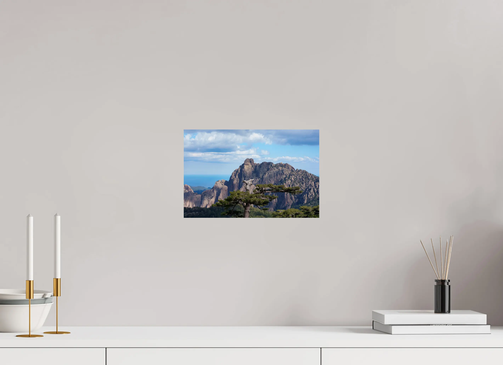 Aiguilles de Bavella en Corse – photo d’art (papier, plexi) Ref.80 corsevision
