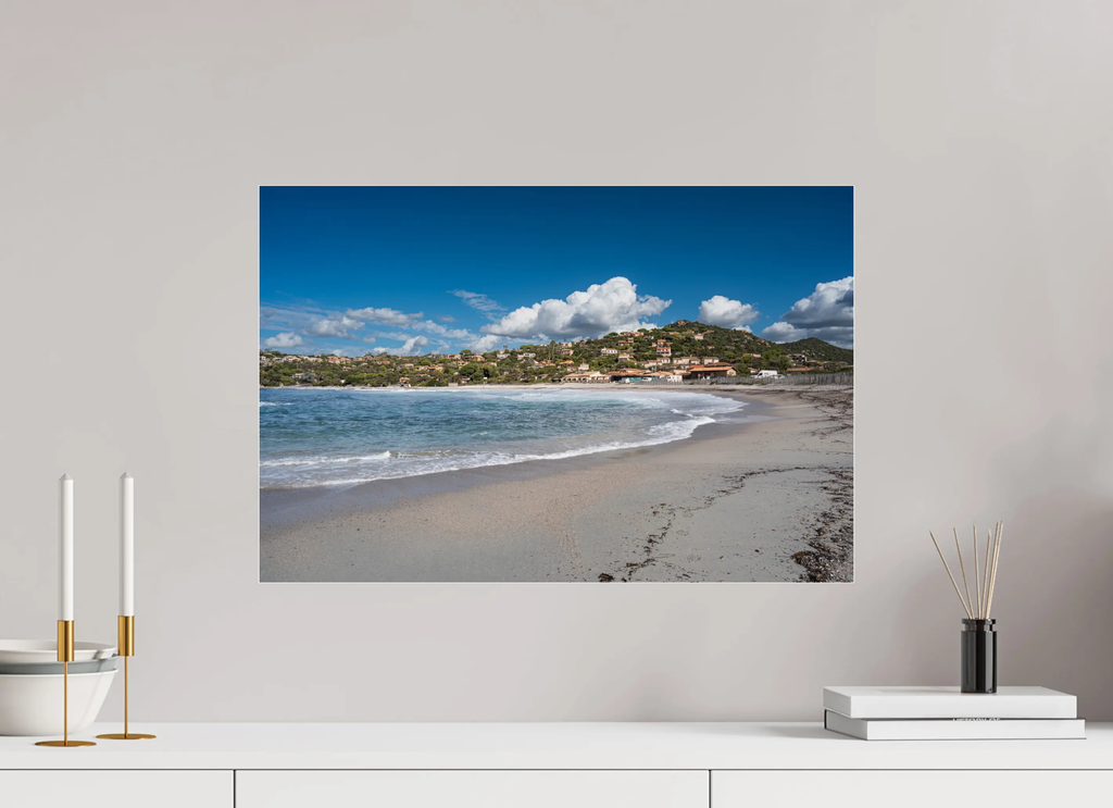 Photo d’art de la plage du Ruppione – Corse-du-Sud – Tirages papier & plexiglas Ref.88 corsevision