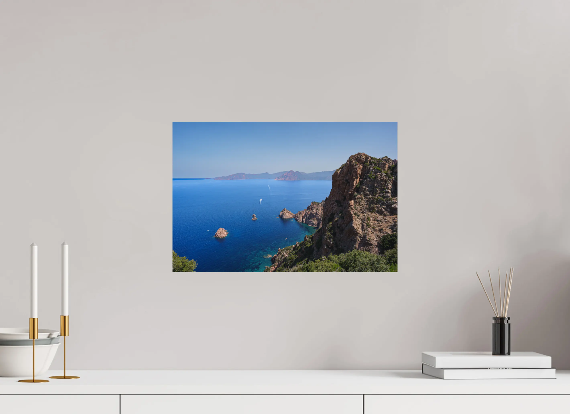 Capo Rosso Corse – Photo d’art (papier, plexi) Ref.61 corsevision