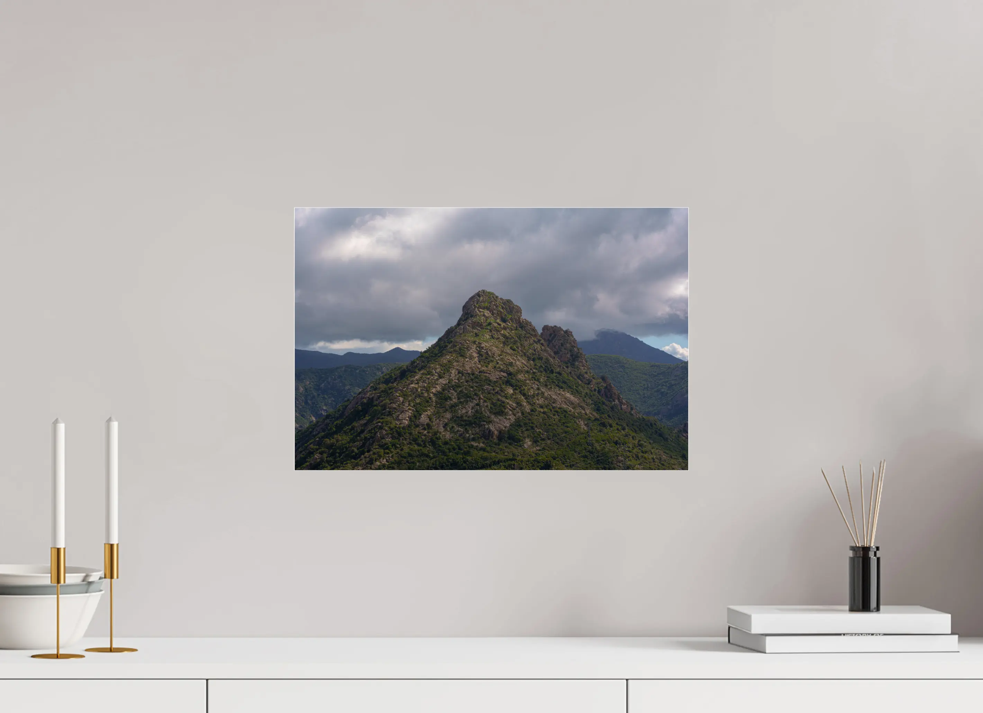 Montagne près de Tolla – Photo d’art en Corse (papier, plexi) Ref.84 corsevision