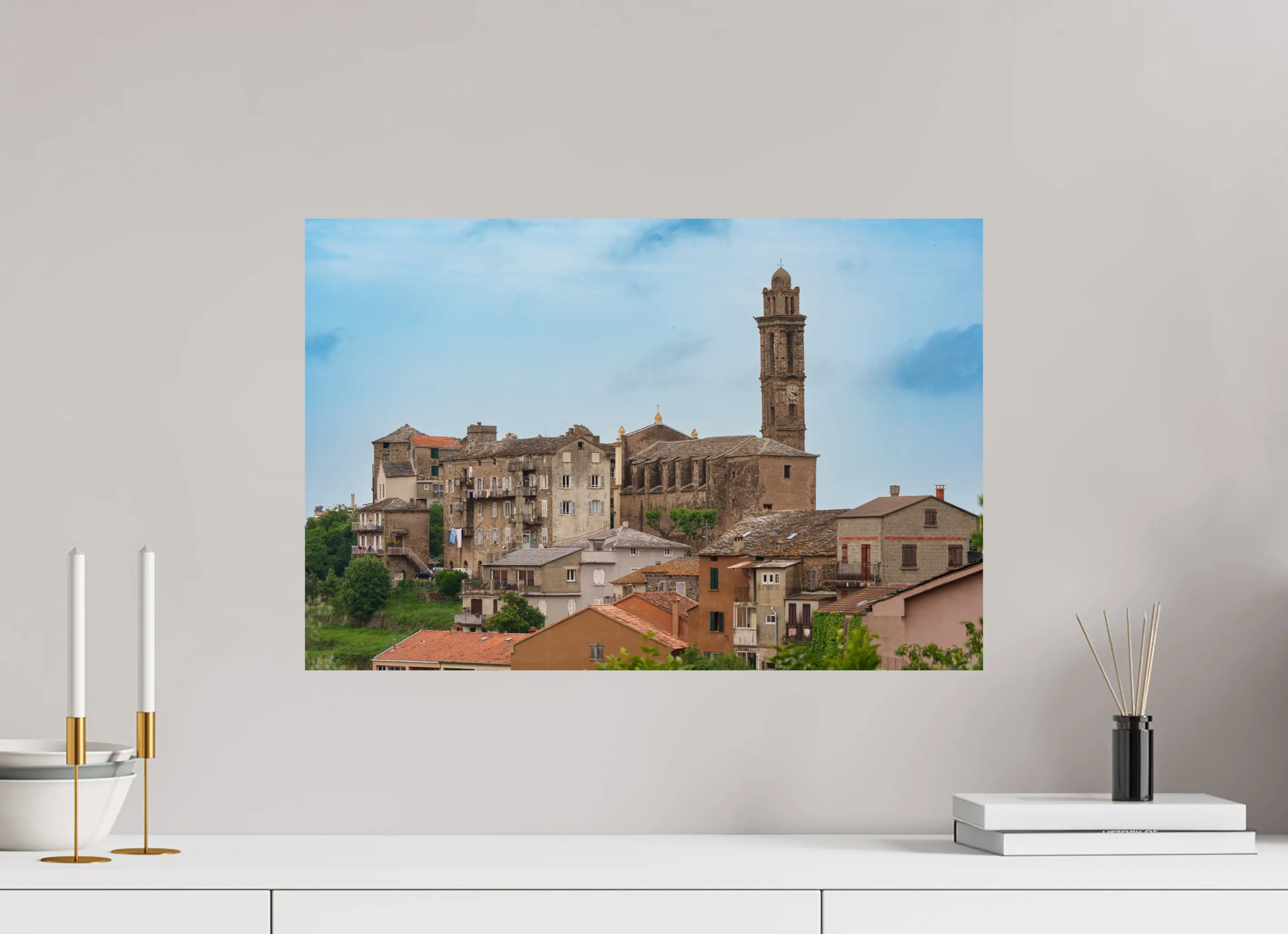 Venzolasca – Photo d’art de village corse (Papier, plexi) Ref.47 corsevision
