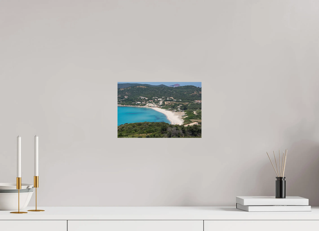 Plage de Péru – Cargèse en Corse (photo d’art : papier, plexi) Ref.69 corsevision