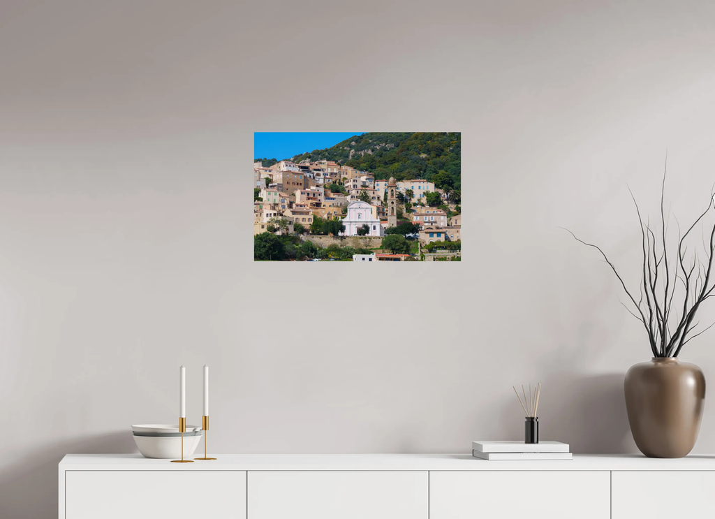 Lumio, perle ensoleillée de Balagne – Photo d’art (papier, plexiglas) Réf.6 corsevision