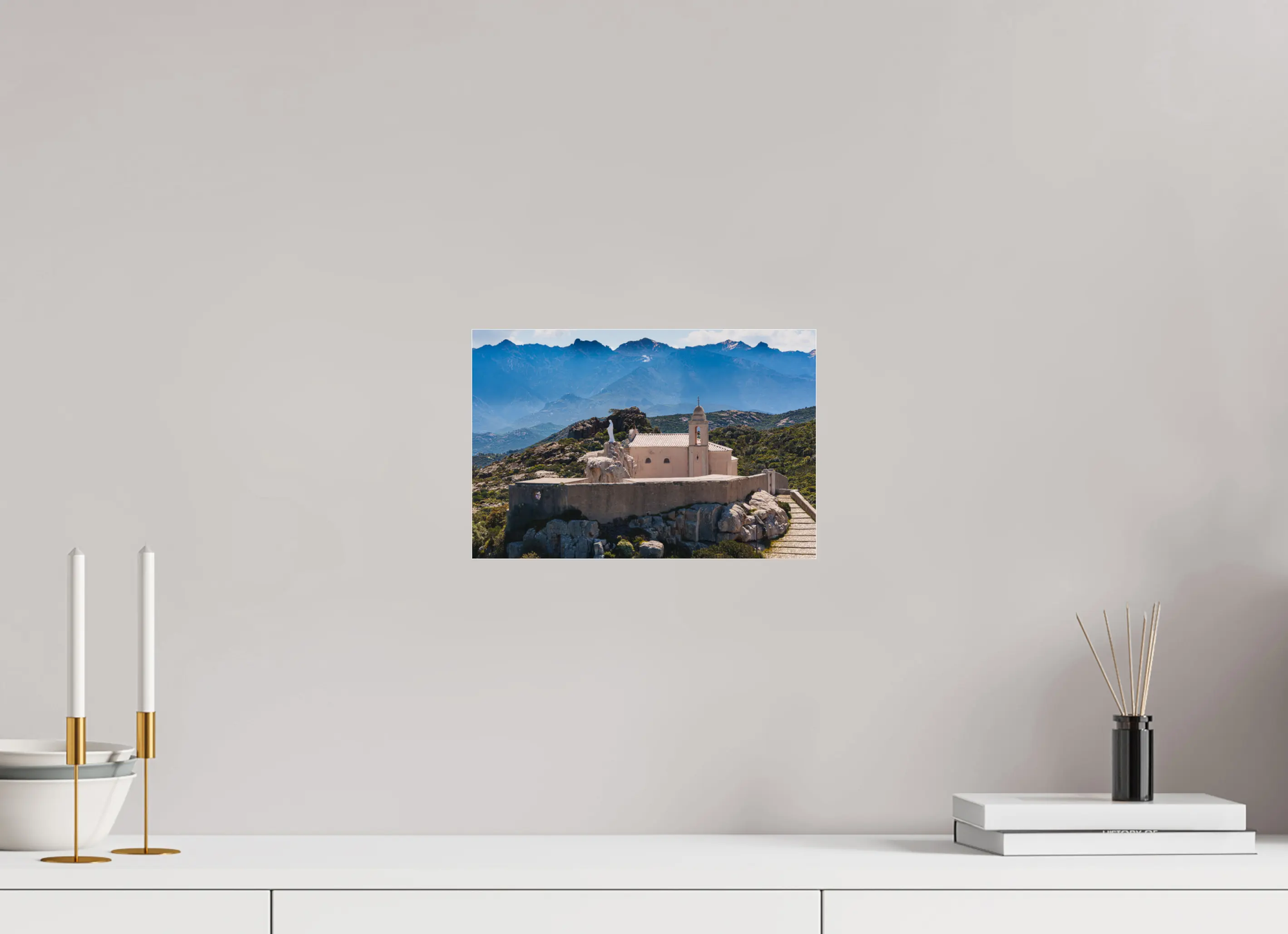 Notre-Dame de la Serra à Calvi – photo d’art corse (papier, plexi) Ref.78 corsevision