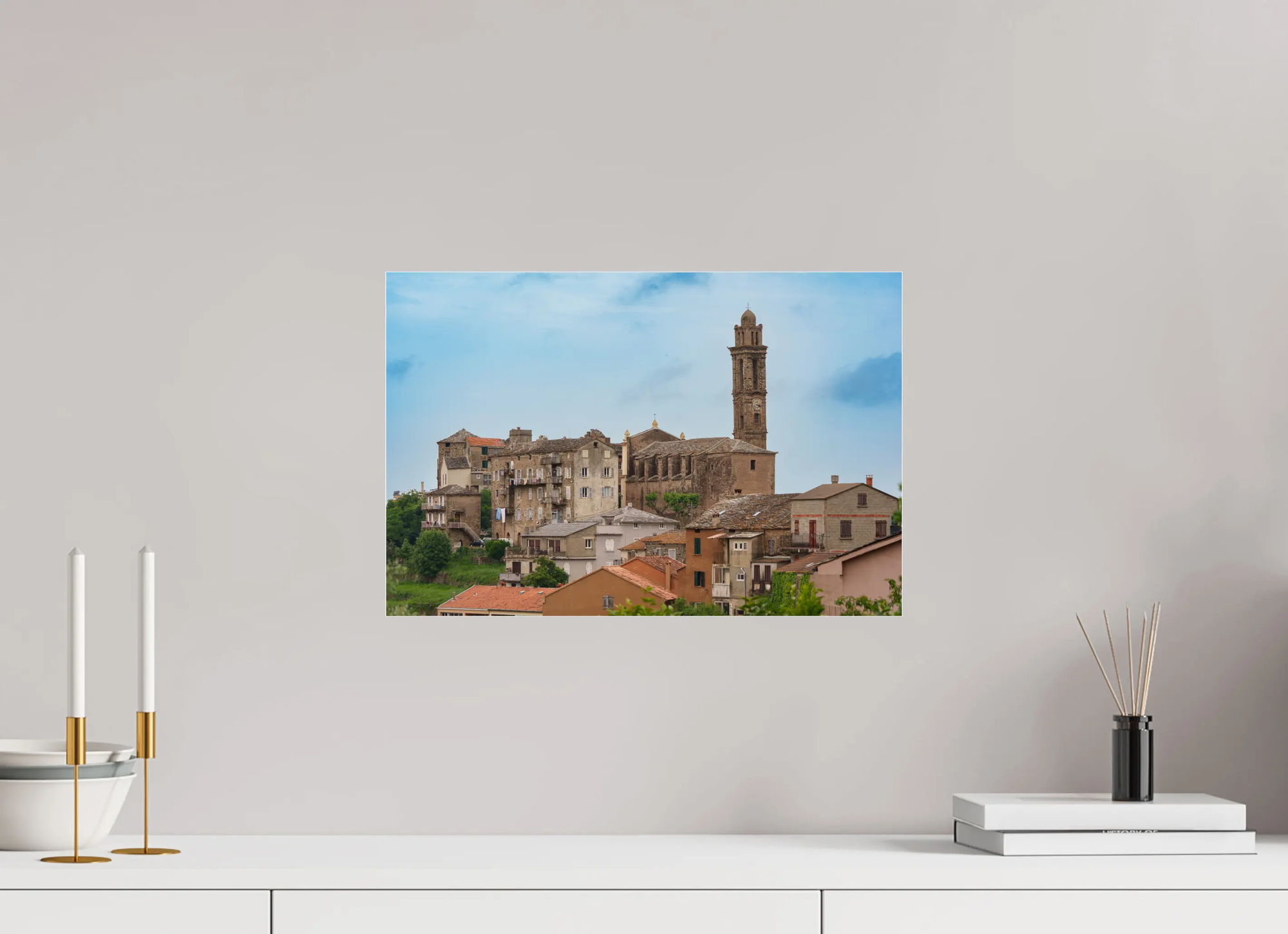 Venzolasca – Photo d’art de village corse (Papier, plexi) Ref.47 corsevision