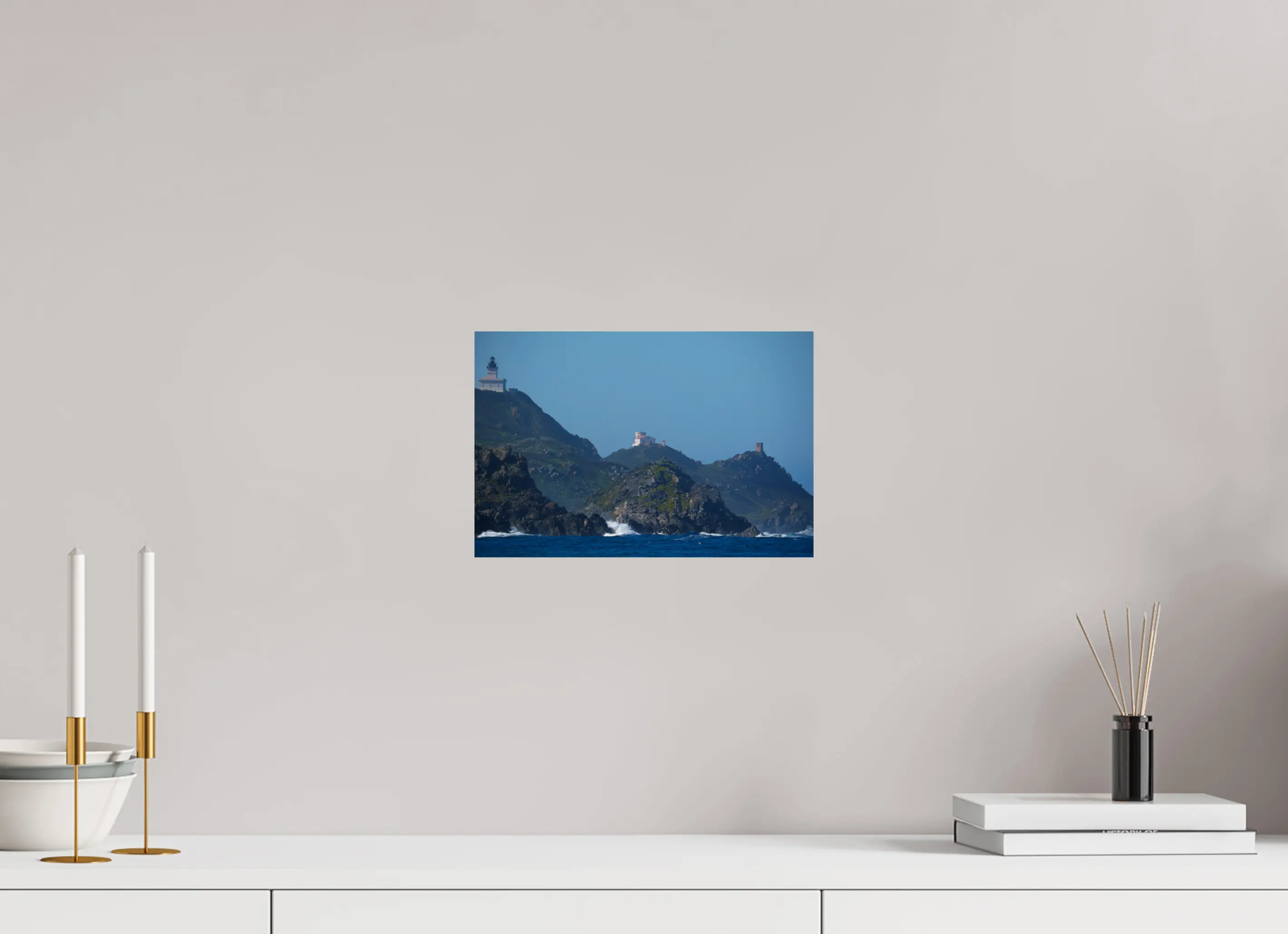 Îles Sanguinaires Corse – Vue maritime – Photo d’art (papier, plexi) Ref.59 corsevision