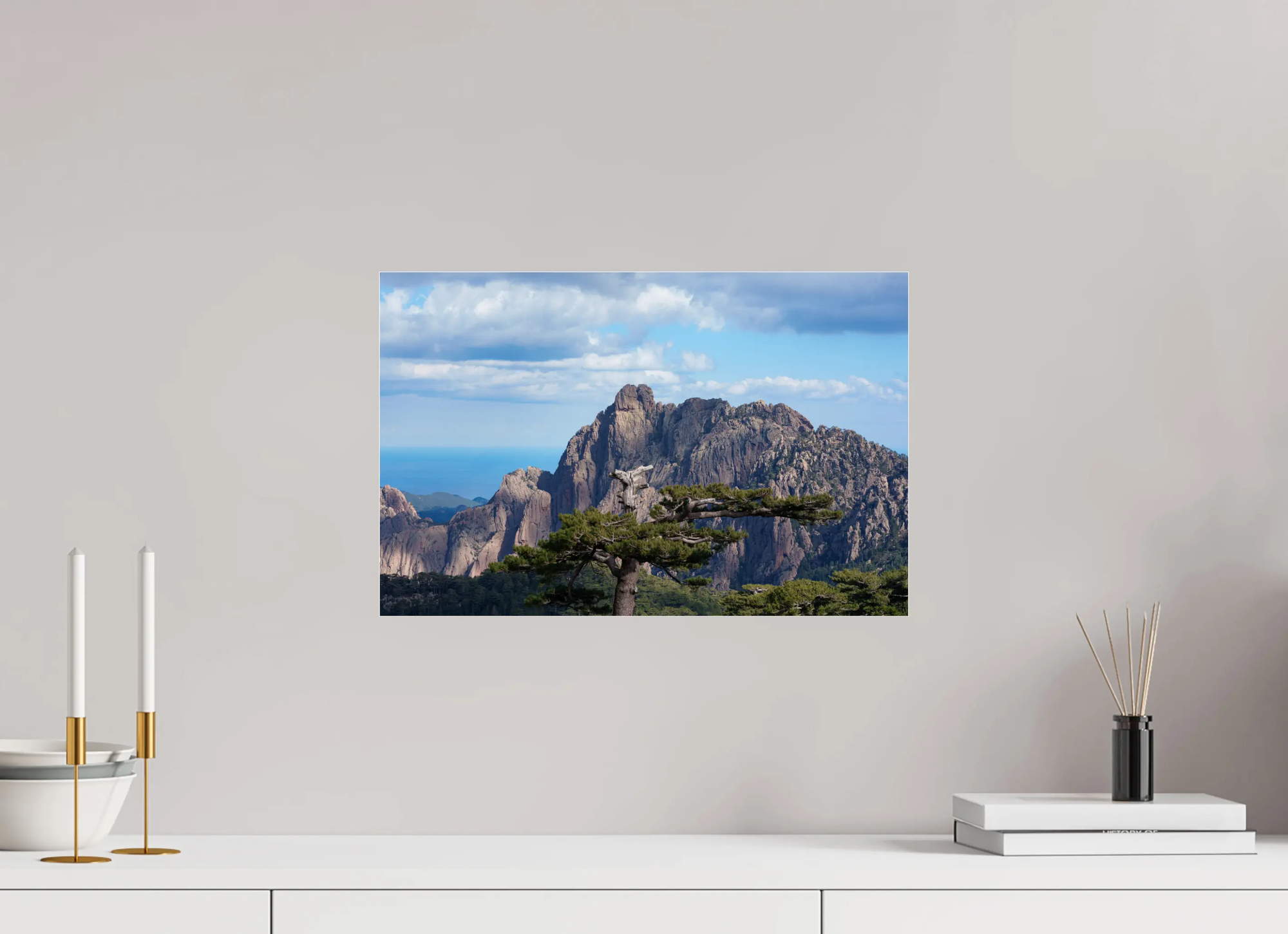 Aiguilles de Bavella en Corse – photo d’art (papier, plexi) Ref.80 corsevision