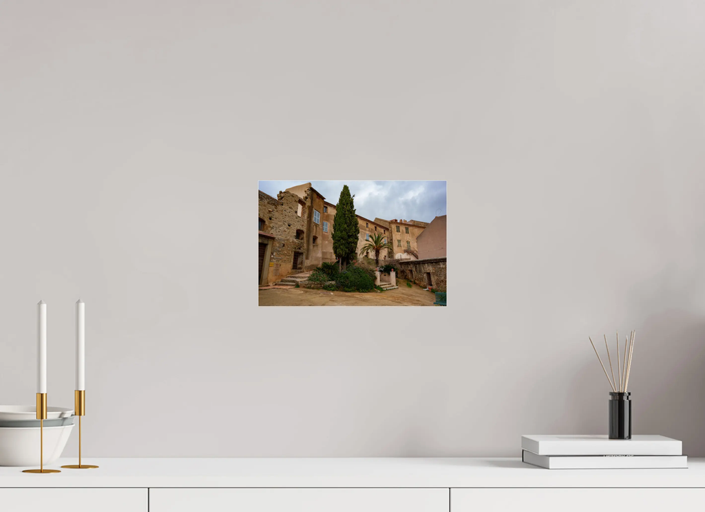 Pigna – Photo d’art du village corse (Papier, plexi) Réf.20 corsevision