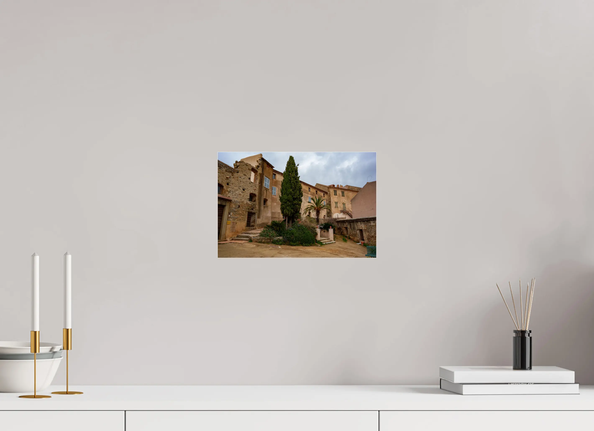 Pigna – Photo d’art du village corse (Papier, plexi) Réf.20 corsevision