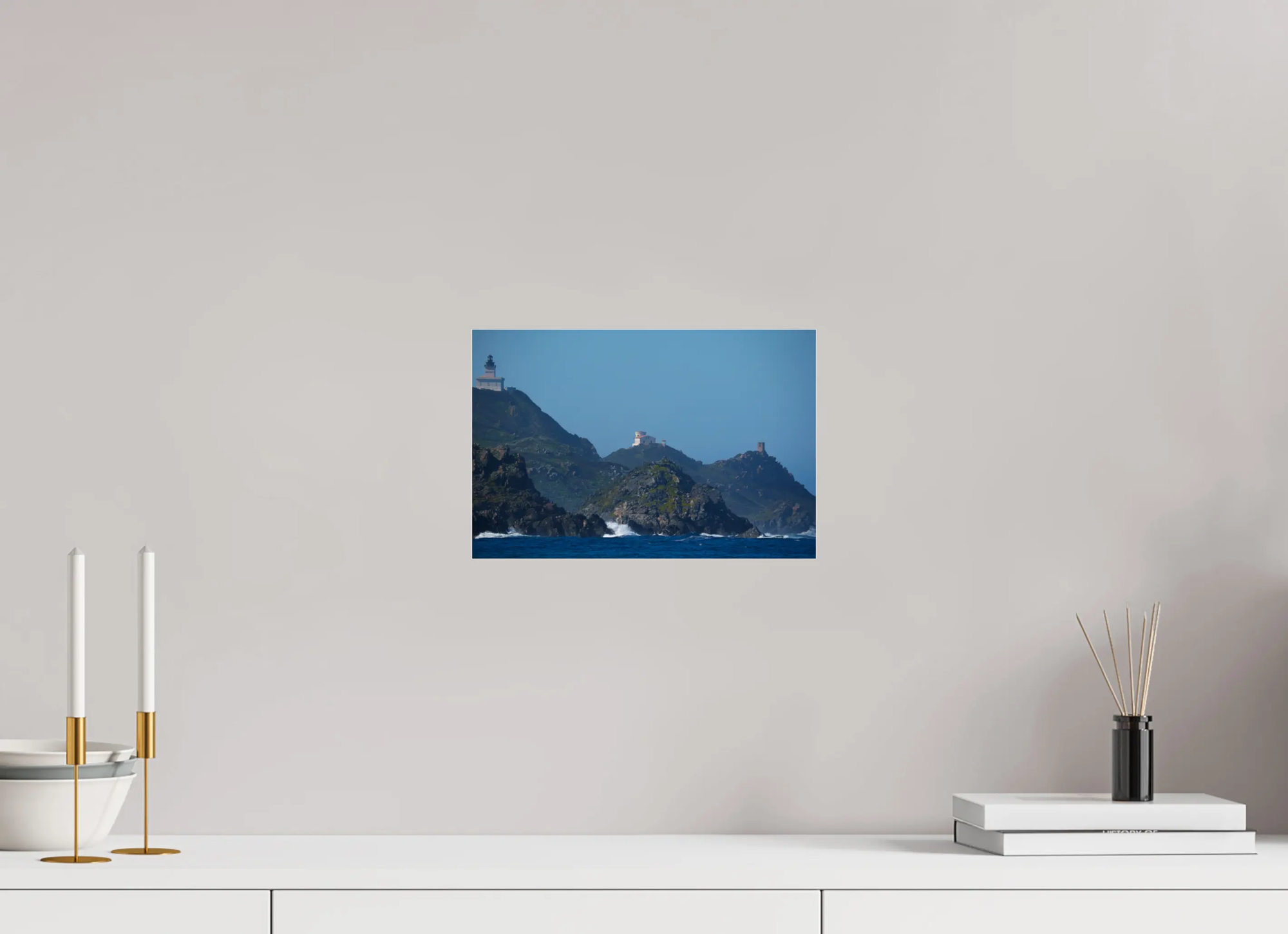 Îles Sanguinaires Corse – Vue maritime – Photo d’art (papier, plexi) Ref.59 corsevision