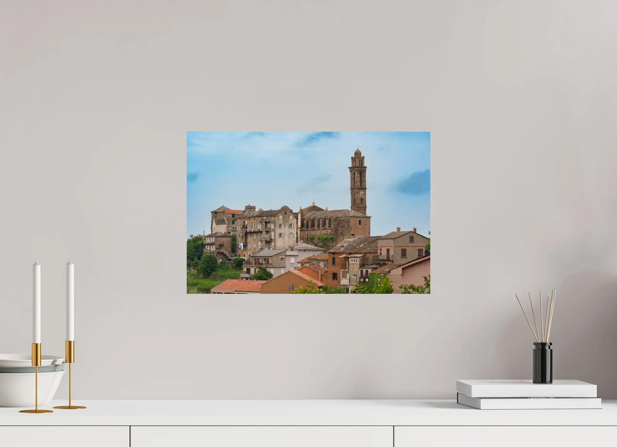 Venzolasca – Photo d’art de village corse (Papier, plexi) Ref.47 corsevision