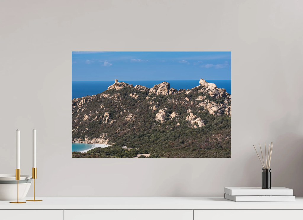 60 x 40 cm, Tirage photo sur Fuji Crystal DP Lion de Roccapina – Photo d’art (papier, plexi) Ref.98