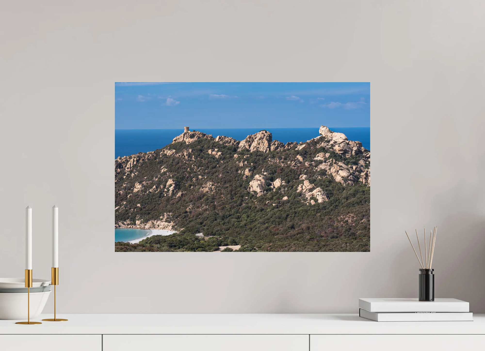 60 x 40 cm, Tirage photo sur Fuji Crystal DP Lion de Roccapina – Photo d’art (papier, plexi) Ref.98