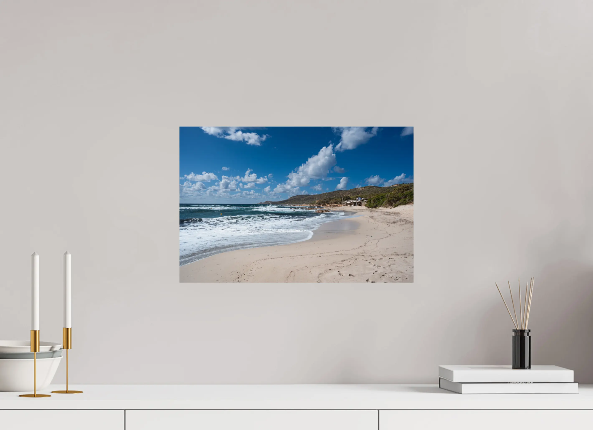 Photo d’art de la plage sauvage de Cala d’Orzu – Corse-du-Sud – Tirages papier & plexiglas Ref.89 corsevision