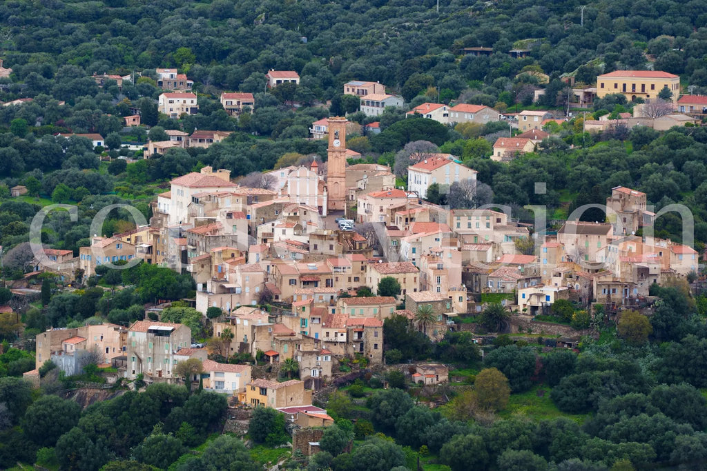 Aregno, village de charme en Balagne – Photo d’art corse pour déco murale ou collection Réf.5 corsevision