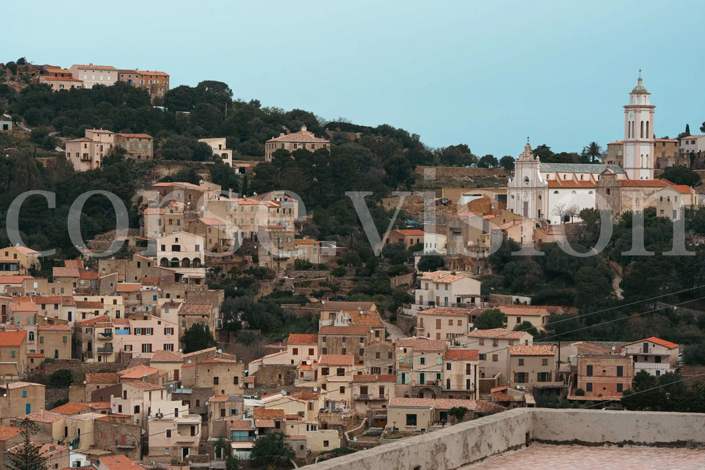 Corbara, joyau baroque de Balagne – Photo d’art en papier ou plexiglas Ref.36 corsevision