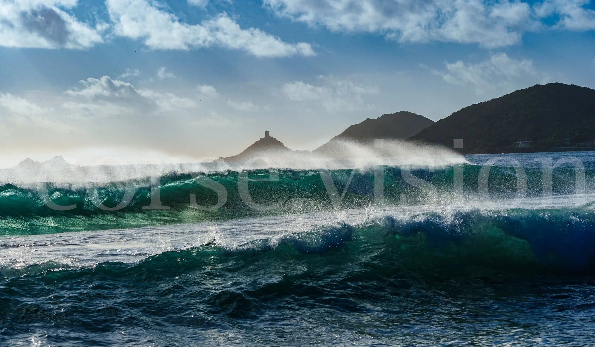 Plage de Terre Sacrée – Photo d’art en Corse (papier, plexi) Ref.68 corsevision