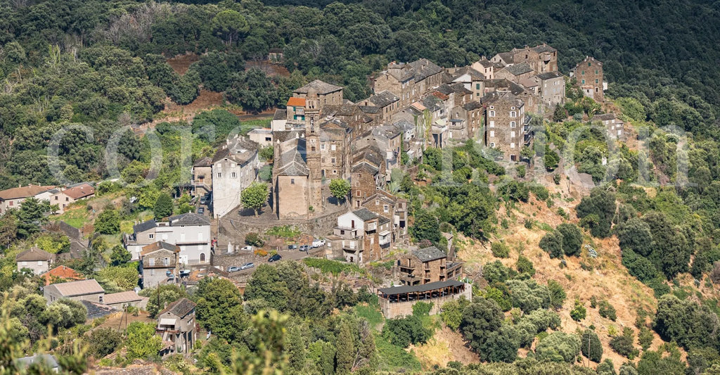Sorbo-Ocagnano, perle méconnue de la Casinca – Photo d’art (papier ou plexiglas) Ref.12 corsevision