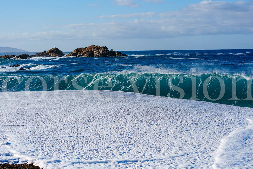 Plage du Liamone – Corse (photo d’art : papier, plexi) Ref.67 corsevision
