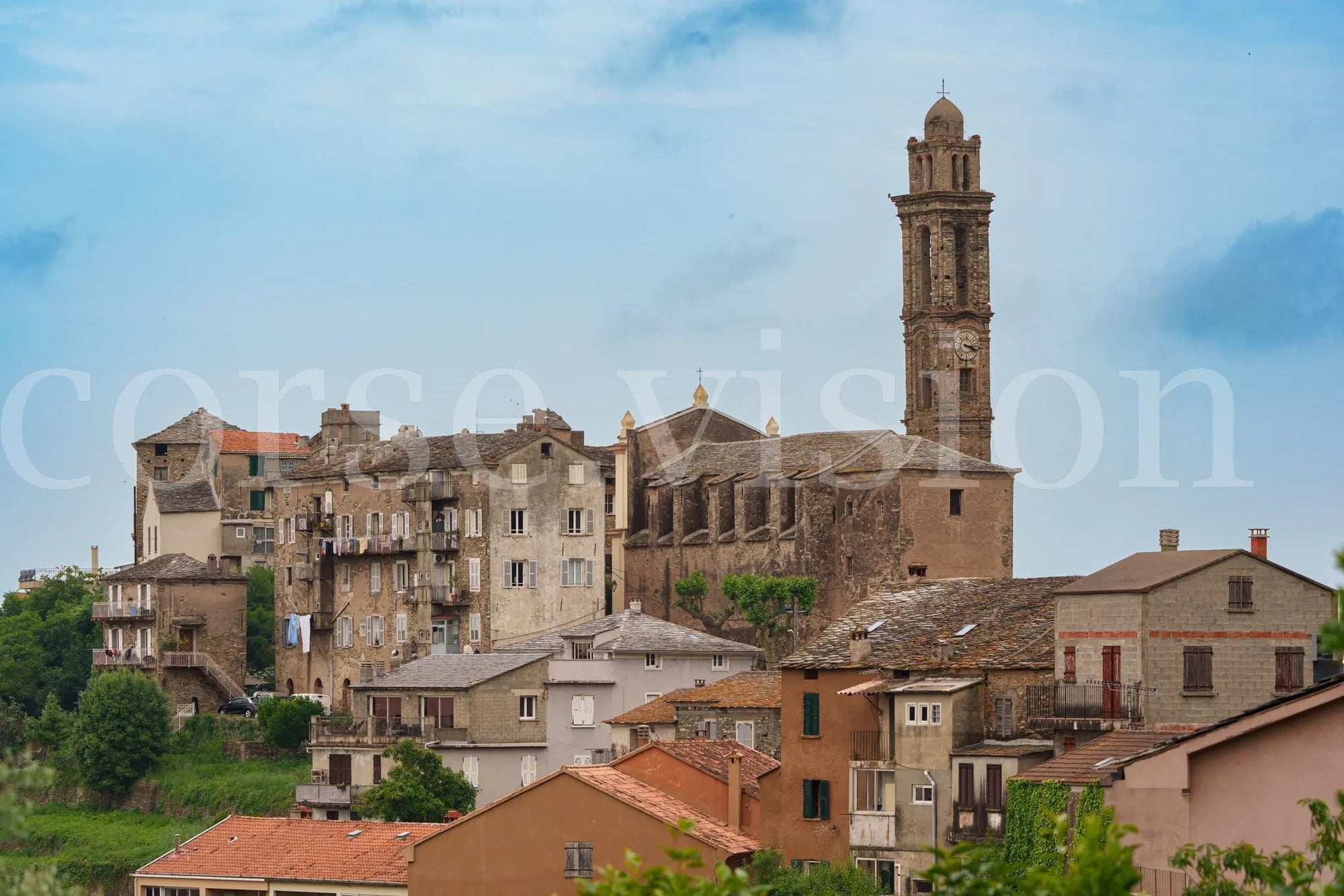 Venzolasca – Photo d’art de village corse (Papier, plexi) Ref.47 corsevision