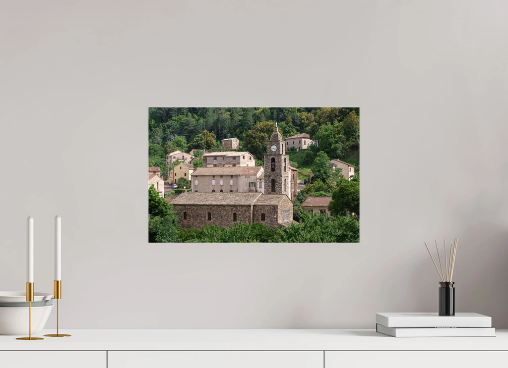 Photo d’Art de Rospigliani – Village Corse Traditionnel en Haute Définition | Décoration Murale Authentique Ref.29 corsevision