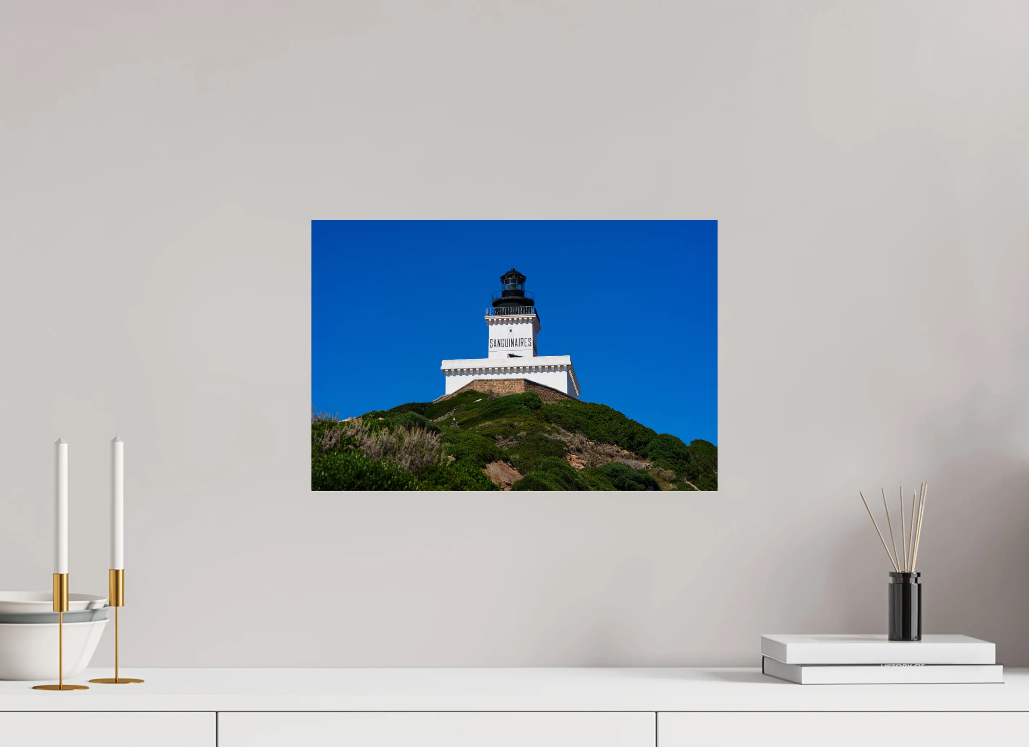 Phare des Sanguinaires – Photo d’art en Corse (Papier, plexi) Ref.52 corsevision