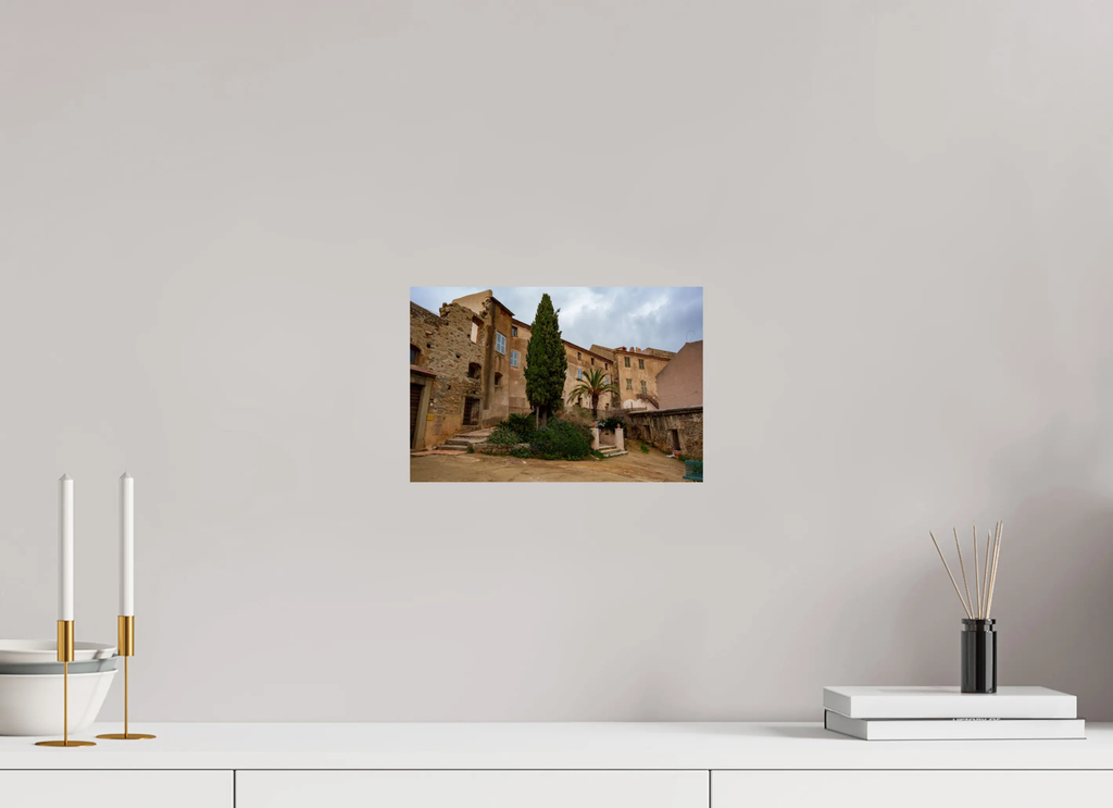 Pigna – Photo d’art du village corse (Papier, plexi) Réf.20 corsevision